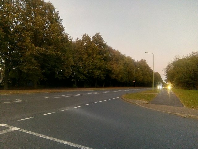 Junction of Symonds Road and Raedwald Avenue, Bury St. Edmunds